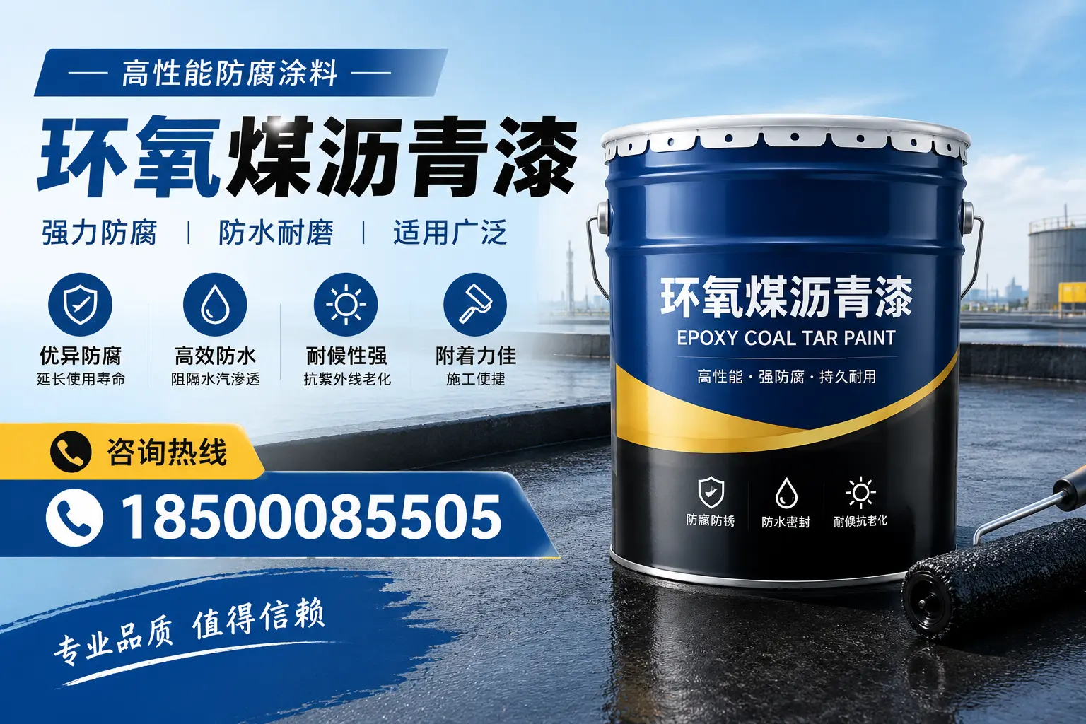 环氧煤沥青漆的主要成分与功能,济宁用户深度了解