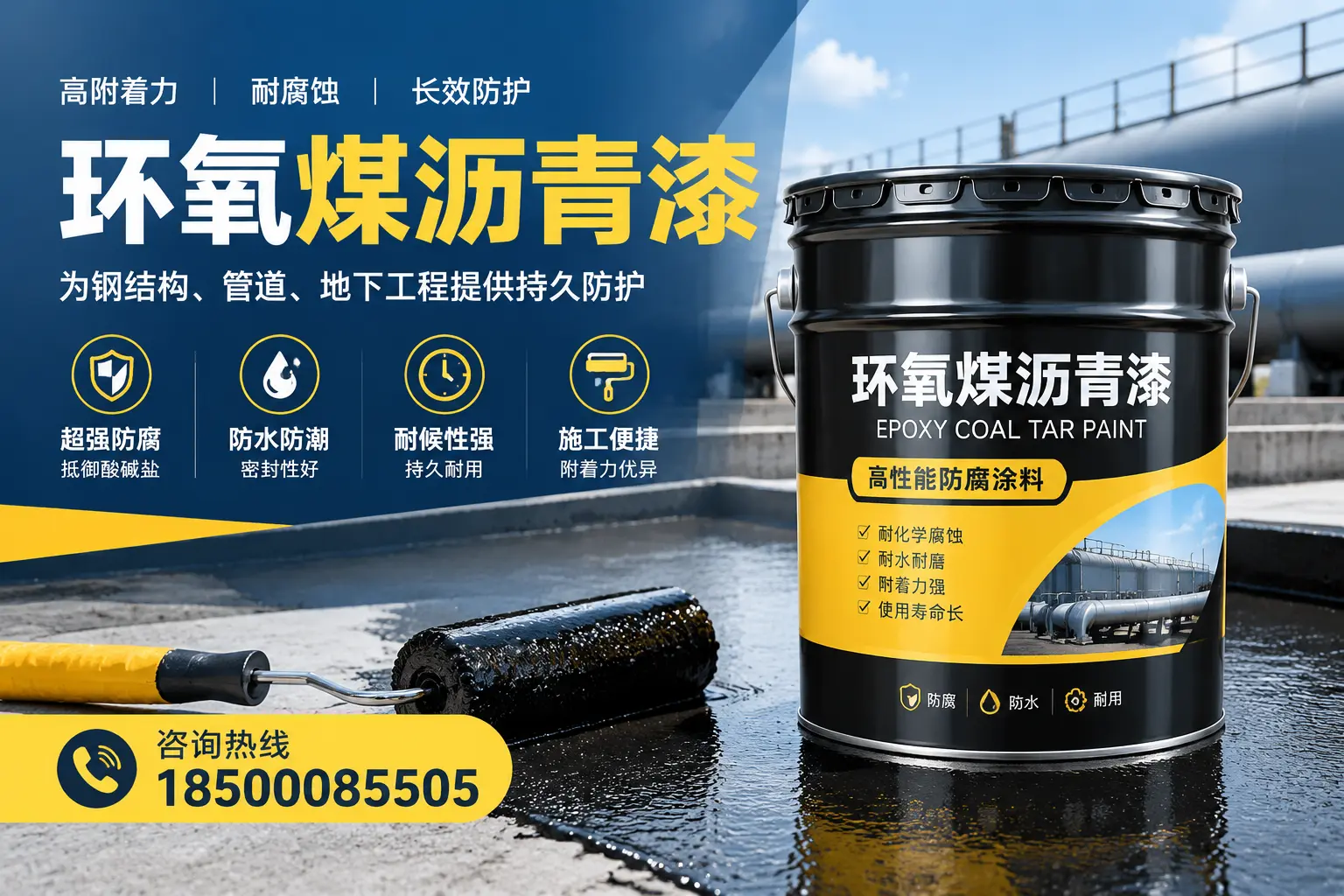 环氧煤沥青漆的常见误区及避坑指南