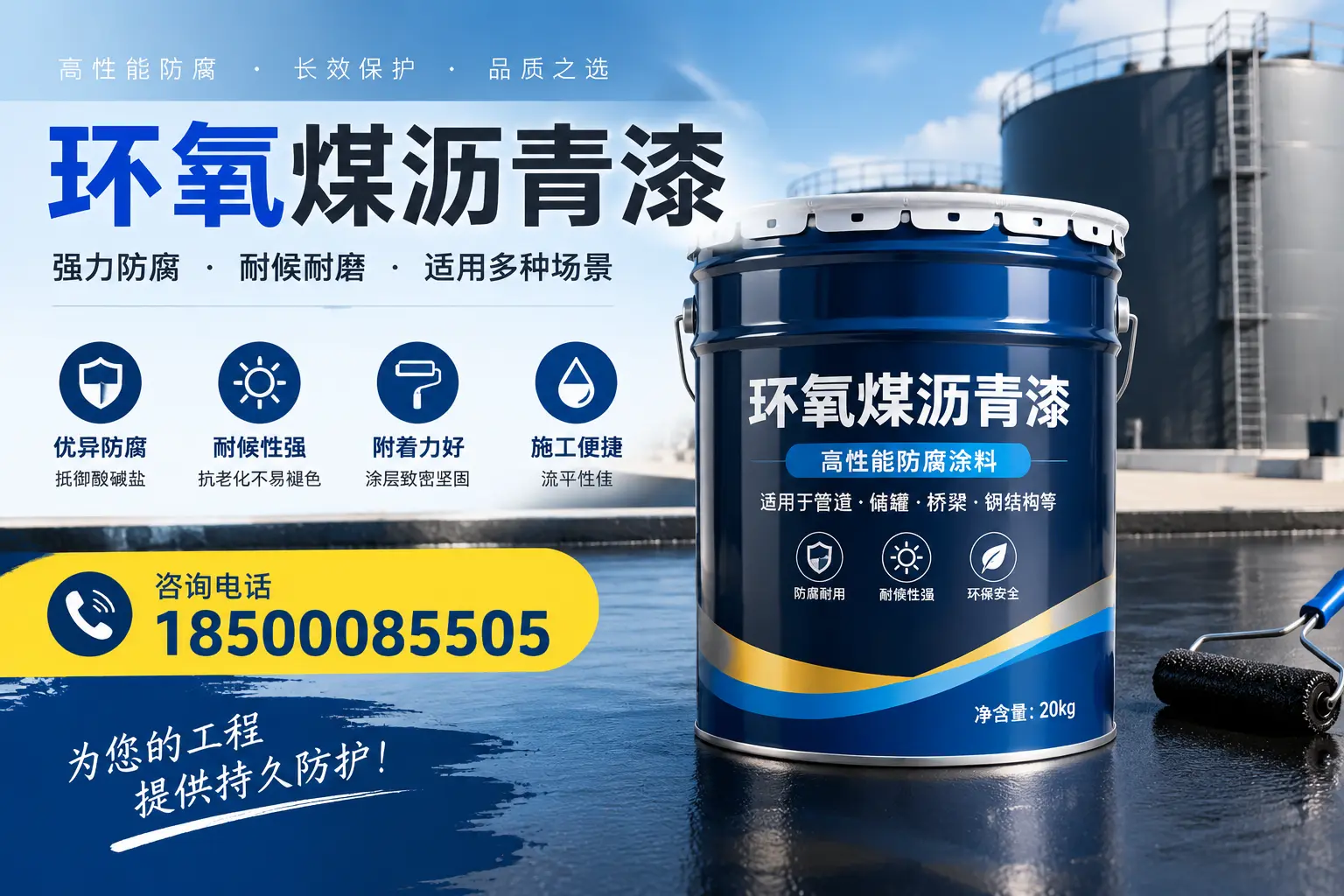 环氧煤沥青漆的配方解析,影响济宁涂料品质的因素