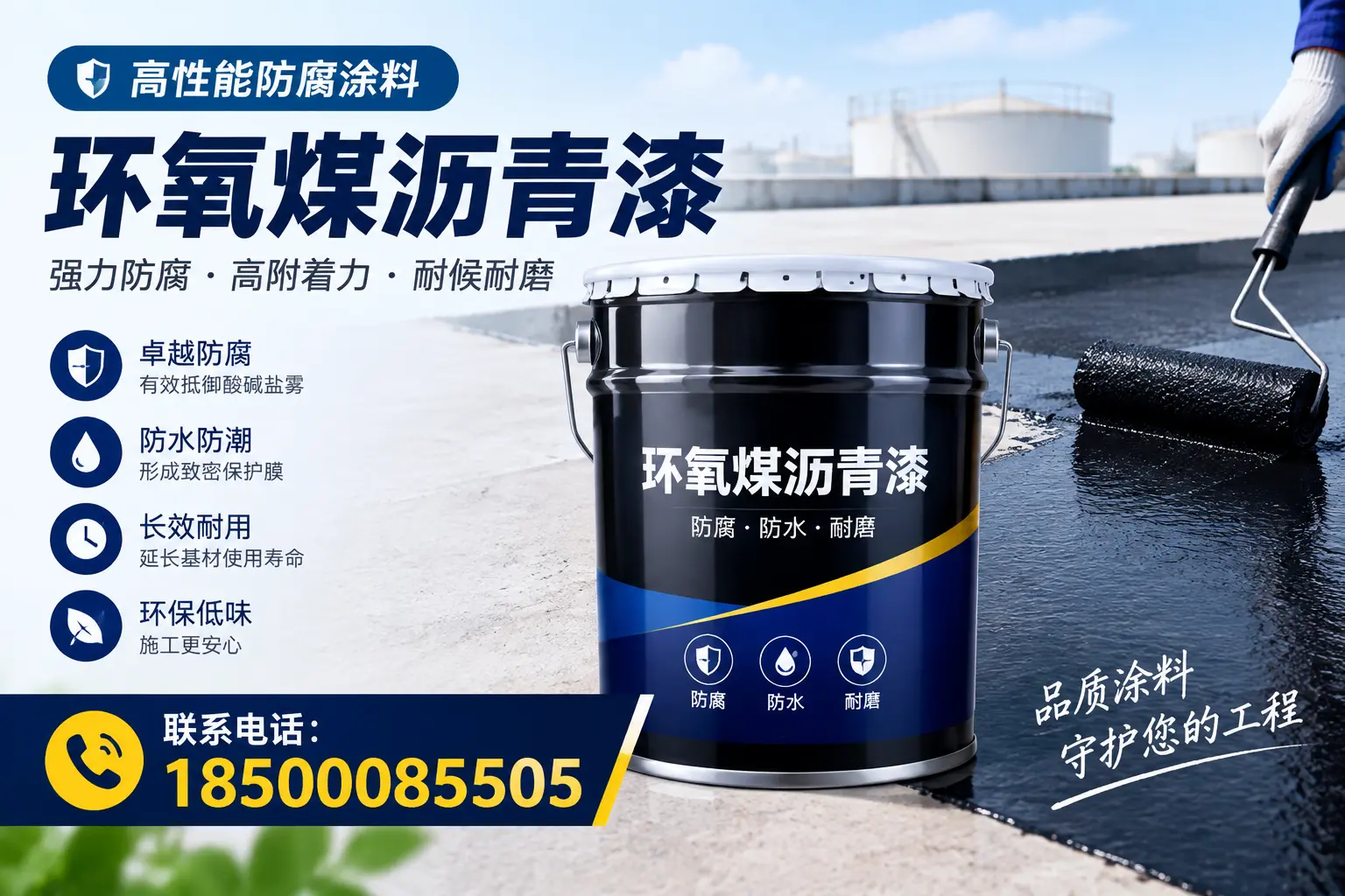 环氧煤沥青漆与水性涂料的比较，适合济宁的选择
