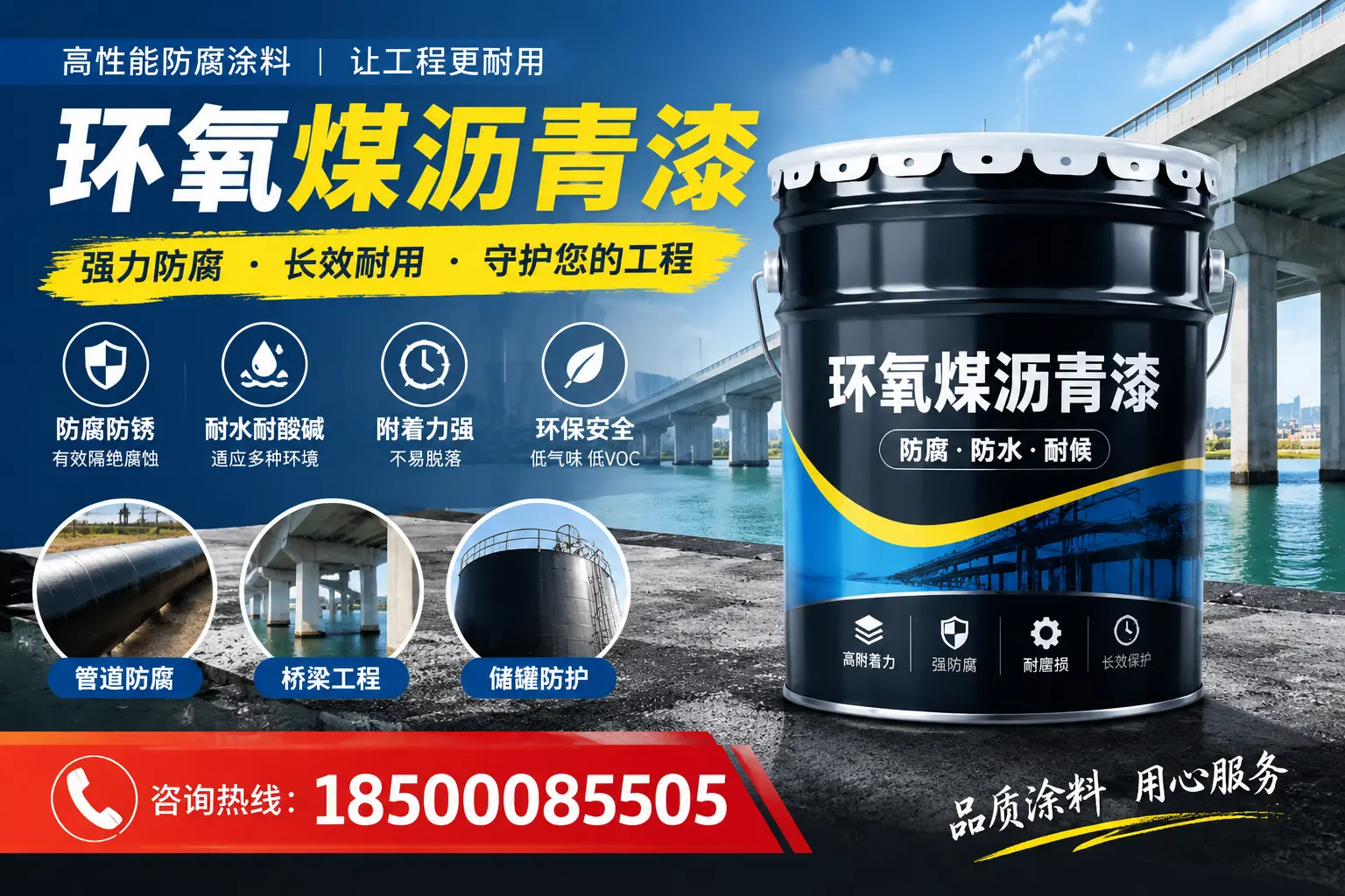 环氧煤沥青漆的施工流程详解，济宁企业的必备知识
