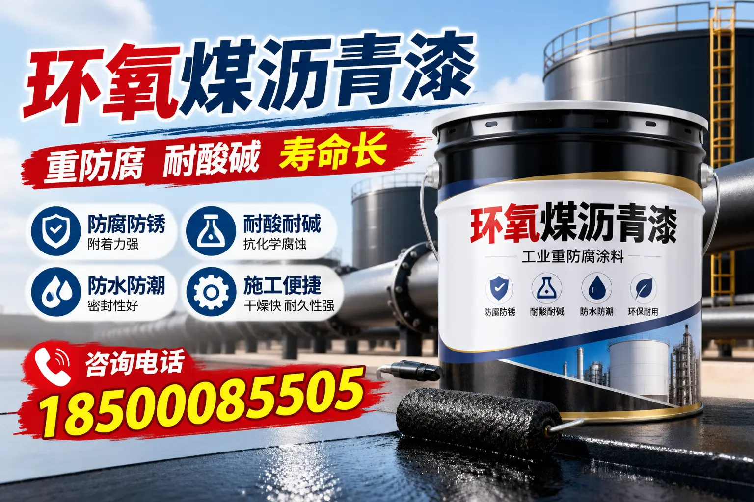 环氧煤沥青漆的维护与保养技巧,延长使用寿命在济宁